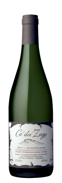 Prosecco Col Fondo Valdobbiadene DOCG bottle