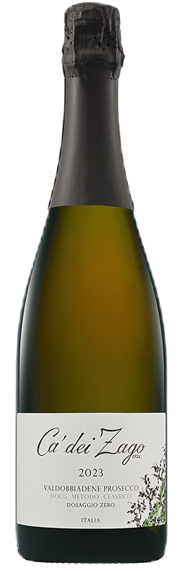 Prosecco Valdobbiadene DOCG Metodo Classico bottle