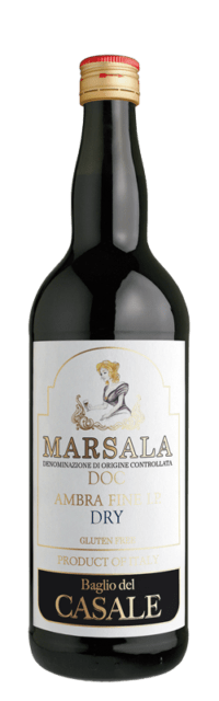 Marsala DOC Ambra Fine I.P. Dry  bottle