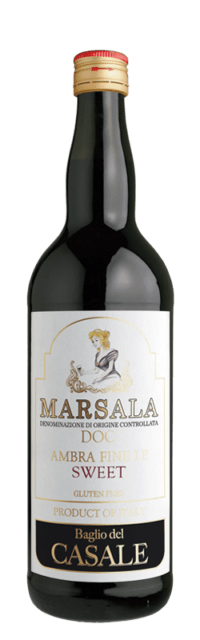 Marsala DOC Ambra Fine I.P. Sweet  bottle