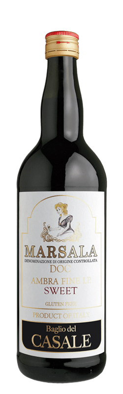 Marsala DOC Ambra Fine I.P. Sweet bottle
