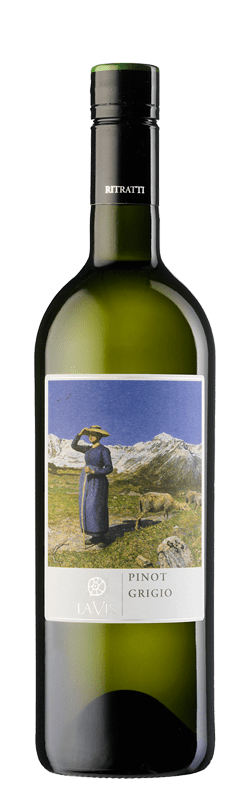 Ritratti Pinot Grigio Trentino DOC bottle
