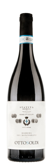 Barbera  del Monferrato DOC bottle