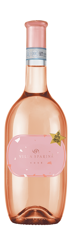 Rosé bottle