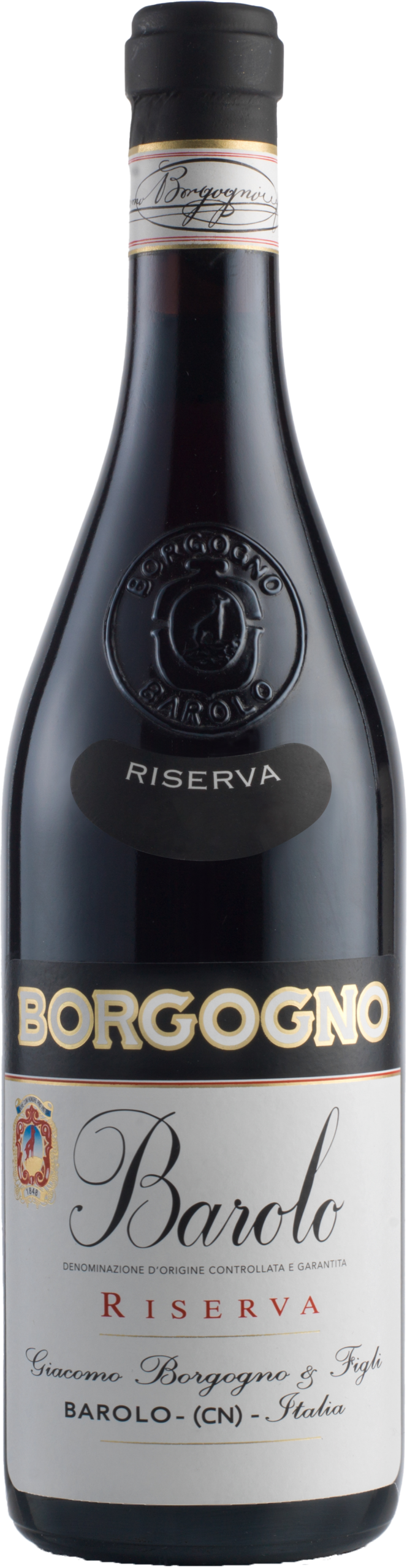 Barolo Riserva DOCG bottle