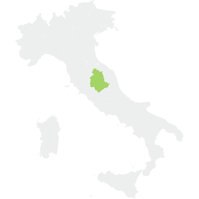 Umbria map