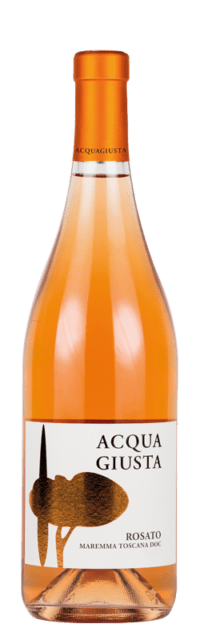 Acquagiusta Rosato Maremma Toscana DOC bottle