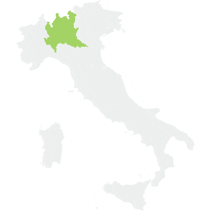 Lombardia map