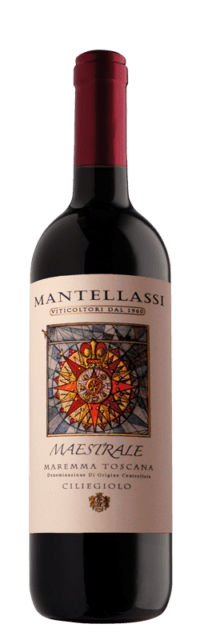 Maestrale Ciliegiolo Maremma Rosso Toscana DOC bottle