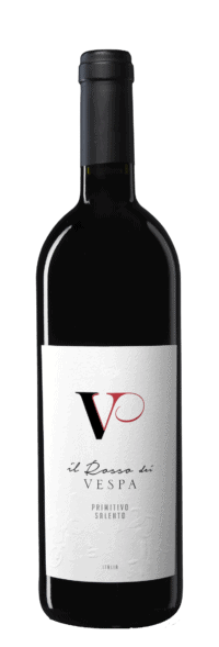 Il Rosso dei Vespa Primitivo di Manduria DOC bottle