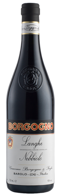 Langhe Nebbiolo DOC  bottle