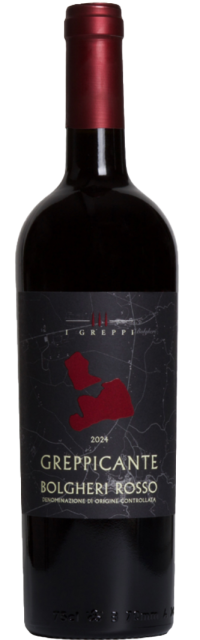 Greppicante Bolgheri Rosso DOC bottle