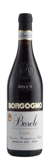 Liste Barolo DOCG bottle