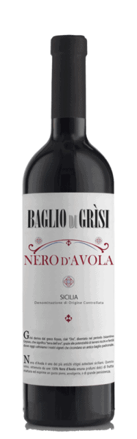 Nero d'Avola  Sicilia DOC bottle