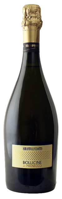 Bollicine di Prosecco Treviso DOC bottle