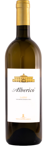 Alberico Bianco Lazio I.G.T. bottle