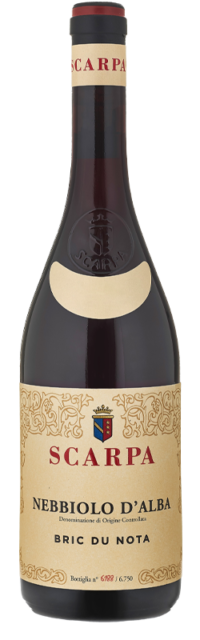Bric du Nota Nebbiolo d'Alba DOC bottle