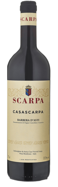 Casascarpa Barbera d'Asti DOCG bottle