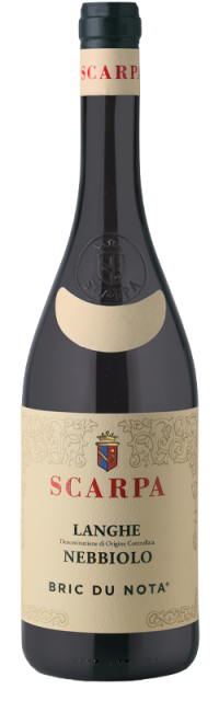 Bric du Nota Langhe Nebbiolo DOC bottle