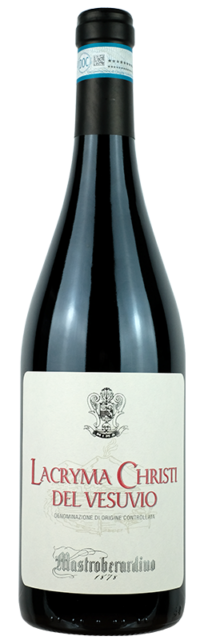 Lacryma Christi Rosso Vesuvio DOC bottle