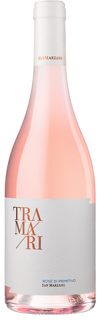 Tramari Rosè di Primitivo Salento IGP bottle
