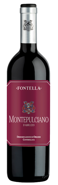 Montepulciano D’Abruzzo  DOC bottle